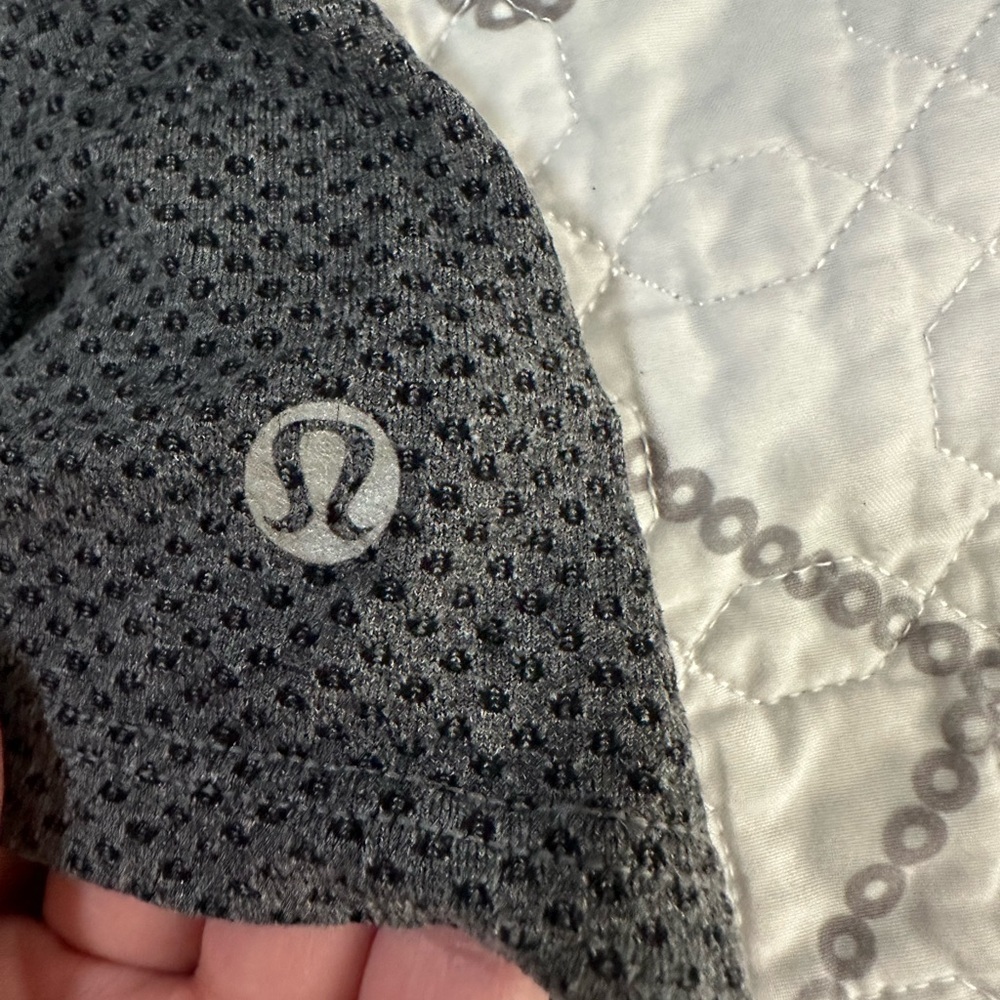 Lululemon Heather Gray Performance Shorts - Picture 3 of 4